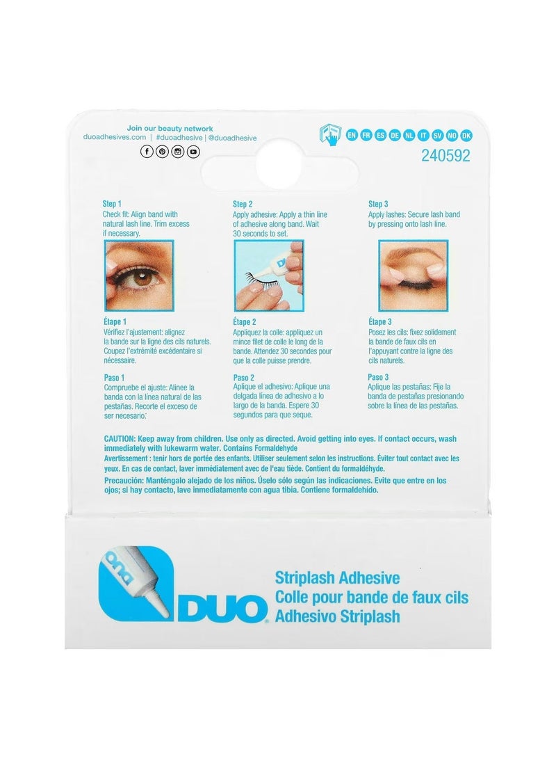 DUO, Striplash Adhesive, White/Clear, 0.25 oz (7 g) - Image 3